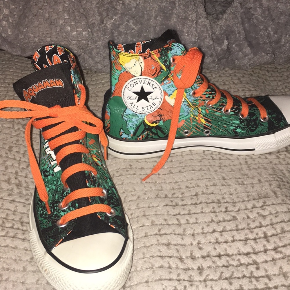 High Top Aquaman Converse